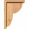 Ekena Millwork Crestline Smooth Corbel w/Backplate, Western Red Cedar, 7 1/2"W x 10"D x 14"H COR08X10X14CRE01SWR - alternate 2